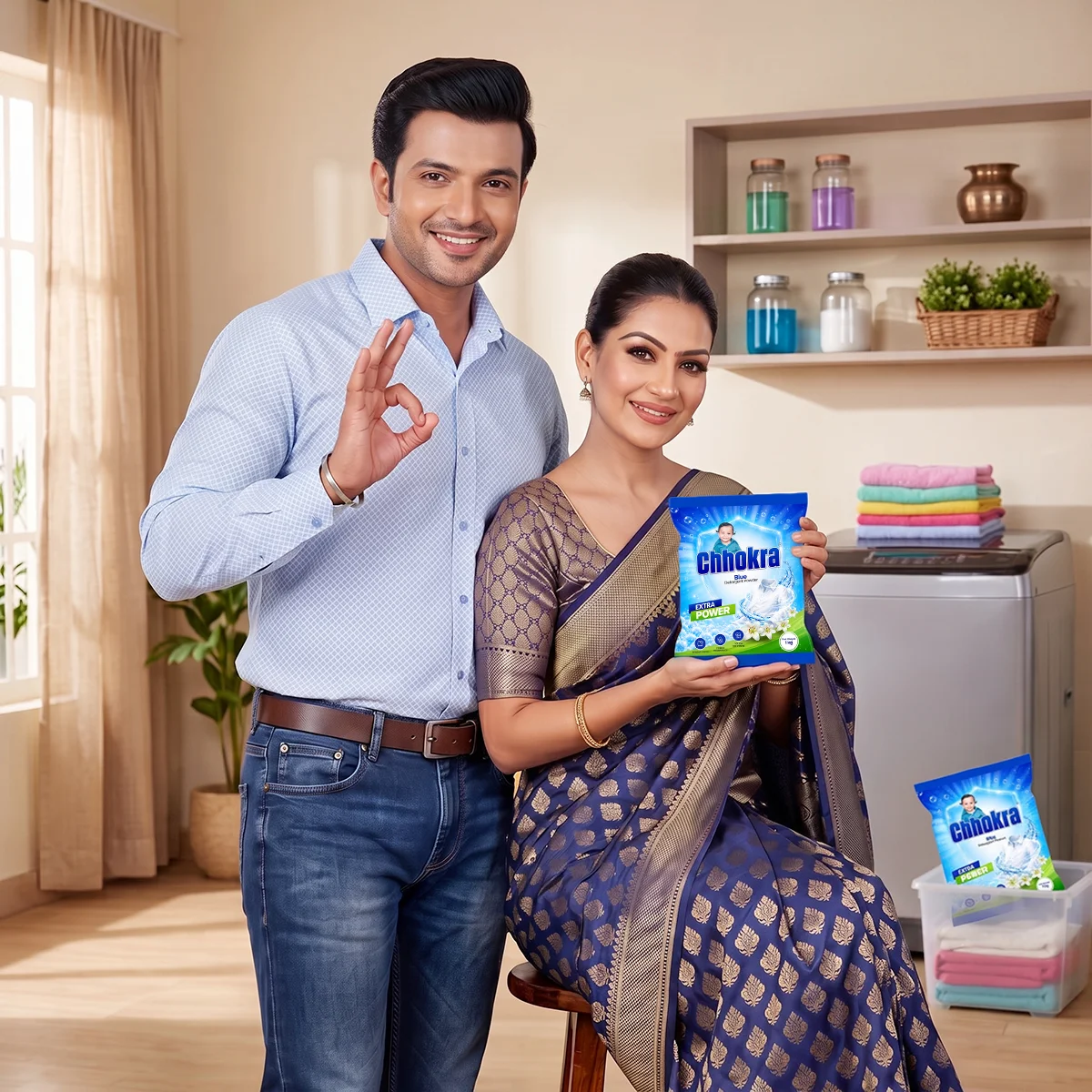 Chhokra Blue Detergent Powder